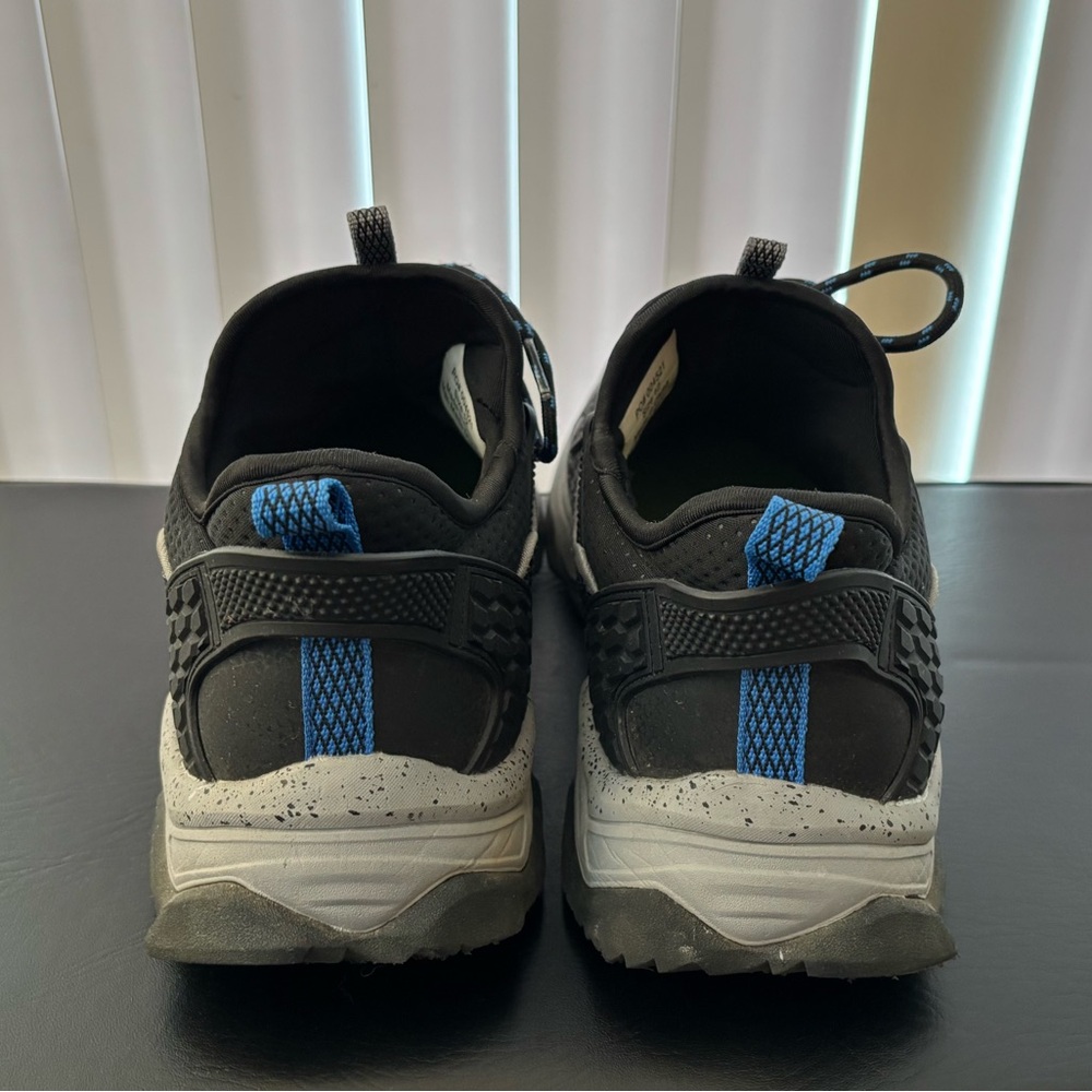 Men’s Territory Black, Grey, & Blue Athletic Sneakers 12 - Picture 4 of 16
